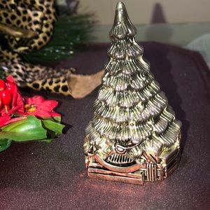 6. Various Christmas Items. TREE IS SILVER